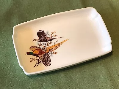 Buy Small Pheasant Pattern Bone China Dish Ring Trinket Tray Made In England • 2.49£