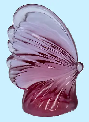 Buy Fenton Glass PINK BUTTERFLY Exotic Collection Vintage Paperweight - 4.5  • 61.67£