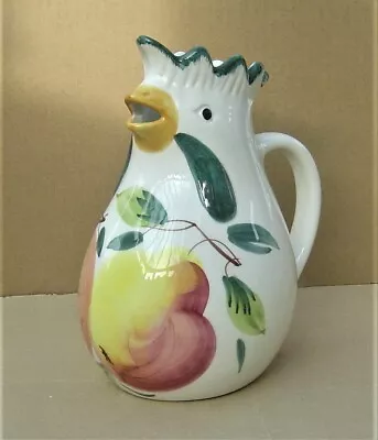 Buy Italian Pottery Novelty Chicken/Roost Jug/Pitcher Hand Painted • 11.99£