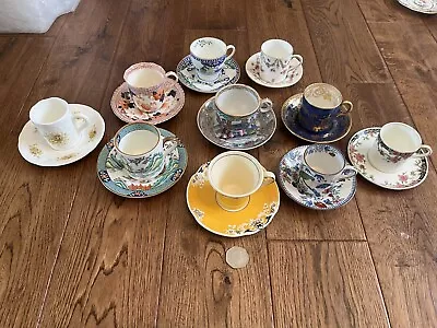 Buy English China Miniature Tea Coffee Cups Royal Doulton, Staffordshire, Aynsley • 110£
