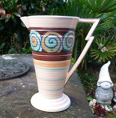 Buy Vintage Royal Cauldon Tube Lined Pottery Jug Collectable Art Deco Piece • 40£