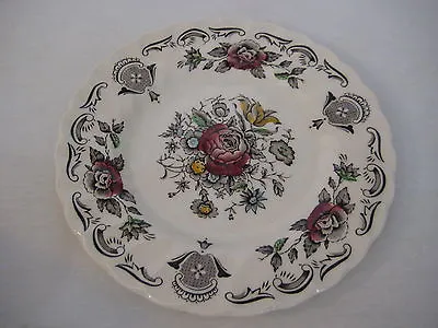 Buy Vintage Myott Bouquet Staffordshire Dessert Plate, 6  Diameter • 23.70£