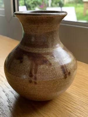 Buy Studio Pottery Small Stoneware Vase Jellyfish Design - Marked Trudy Pollard • 15.95£