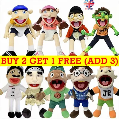 Buy UK Jeffy Hand Puppet Boy Joseph Cody Feebee Plush Toy Doll Removable Puppet Gift • 11.42£