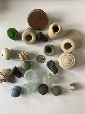 Buy 21 Vintage Beach Finds Pottery  / Scottish Sea Glass • 20£