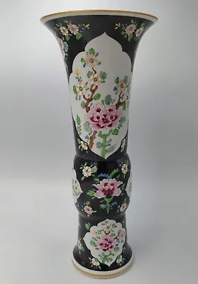 Buy Vintage Dresden Chinese Style Hand Painted Germany Porcelain 12 Inch Vase • 300.70£
