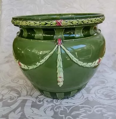 Buy Eichwald Cache Pot Plantter Jugendnouveau Vaso Portavaso Art Nouveau Bohemia C 1900 • 299.96£