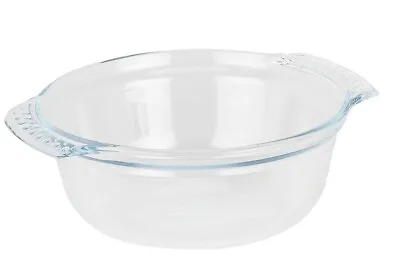 Buy Pyrex Glass Round Bowl, Dish ,Casserole Food Server Dish Without LIDS  Easy Grip • 8.35£