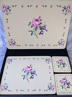 Buy Royal Doulton Dinnerware Tableware Placemats Set Floral Design  • 18.90£