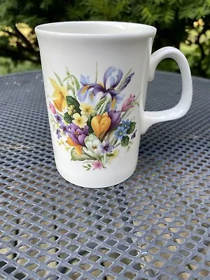 Buy Duchess Fine Bone China Coffee Mug Tea Cup Spring Flowers Made In England • 7.59£