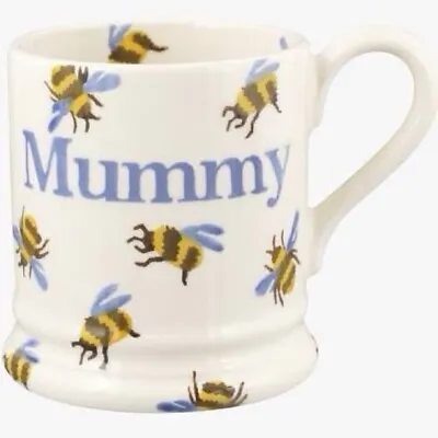 Buy Emma Bridgewater Pottery - Bumblebees Mummy  1/2 Pint Mug -First - Mothers Day • 23.95£