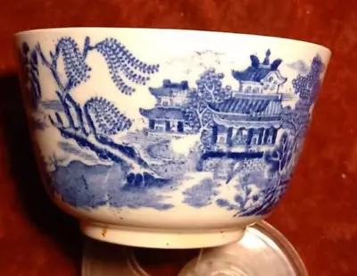 Buy Antique Blue & White Ironstone Caldon Open Sugar Bowl • 0.99£