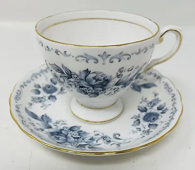 Buy ROYAL TUSCAN Fine Bone China “Blue Chelsea”Cup And Saucer • 13.68£