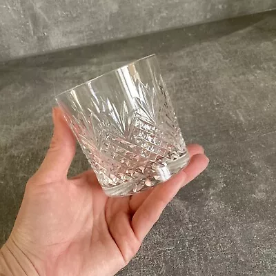 Buy Single Edinburgh Crystal TWEED Whiskey Glass Tumbler 8.2cms Tall • 19.99£