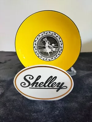 Buy Shelley Cameo Yellow Dancers Saucer C.1924 Excellent Condition • 18£
