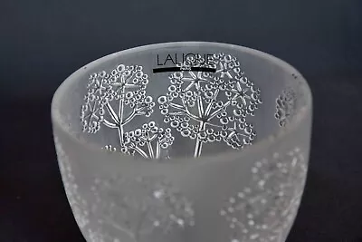 Buy LALIQUE OMBELLES VOTIVE - With Free Night Light For Those Cosy Nights  NEW Boxed • 270£