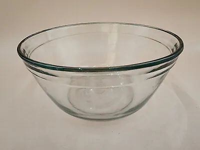 Buy Anchor Ovenware  CLEAR GLASS Mixing Bowl 1.5 QT Vintage • 15.43£