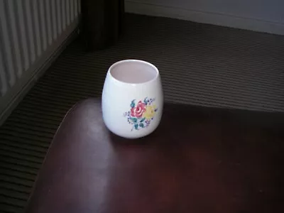 Buy Poole Pottery (unattributed) Traditional Floral Pattern Pot/vase Shape 287 • 4.99£