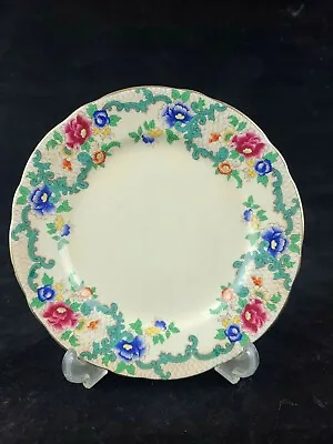 Buy Vtg Antique Royal Cauldon England Victoria Pattern  Porcelain 6 1/4   Plate • 7.54£
