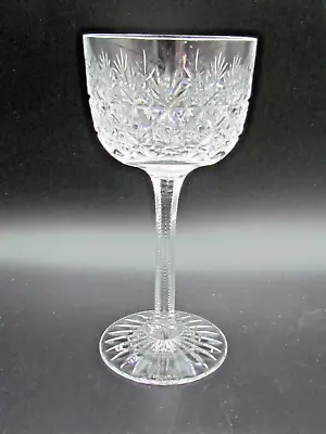 Buy Thomas Webb Wellington Pattern 6⅝  Hock Wine Glasses - Signed (10642) • 21.50£