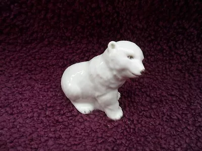 Buy Vintage Branksome China Polar Bear Cub Figurine, Excellent Condition. • 12.99£