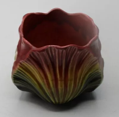 Buy Art Deco Pottery Tulip Leaf Relief Decorated Small Pot  • 4.99£