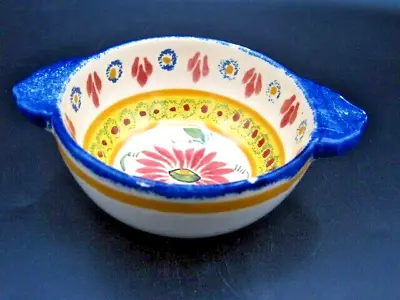 Buy H B Quimper Faience Pottery 2-Handled Bowl. French . 20th. Century. • 18£