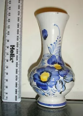 Buy Hand Painted Ceramic Portugal Vase. H = 13cm • 6.50£
