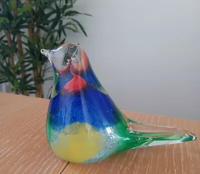 Buy Beautiful Murano? Glass Bird Ornament Paperweight. Stunning Colours! • 2.99£
