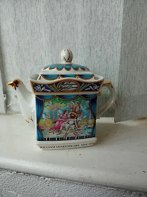 Buy Vintage Sadler Bone China Teapot MIDSUMMER NIGHTS DREAM 4444 William Shakespeare • 8£