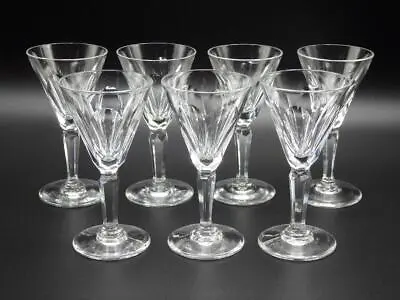 Buy SET Of 7 WATERFORD Crystal SHEILA  3 7/8  Cordial LIQUEUR SHOT GLASS Signed • 39£