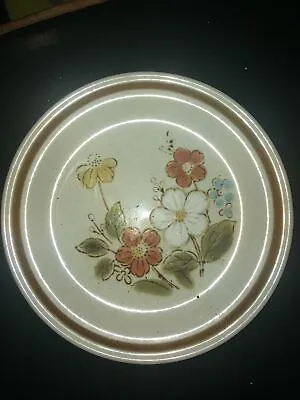Buy 1 X Vintage 1970's Highland Florals Collection Stoneware Cake Plates Japan 6.5  • 10£