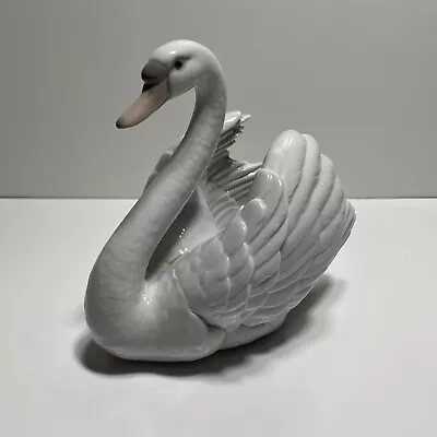Buy Vintage Spain Lladro Porcelain “With Wings Spread” Large Figurine 5231 • 24.99£