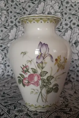 Buy Royal Doulton White Floral Camilla Vase Bone China Made In England  7 Inch • 14.99£
