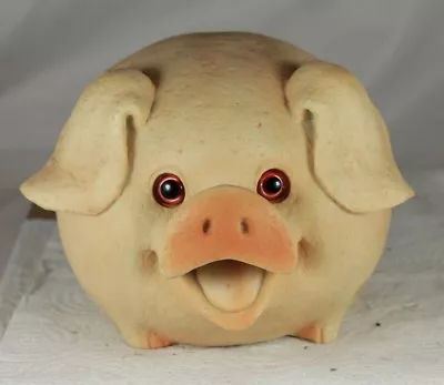 Buy 17cm JOLLY PIG - GARDEN ORNAMENT - FUN GIFT - SECONDS • 8.99£