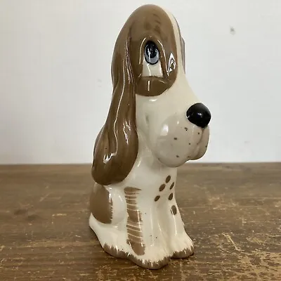 Buy Vintage Szeiler Studio Dog Figure Hound Spaniel Porcelain MCM Kitsch Figurine • 9.95£