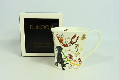Buy New Dunoon Fine Bone China 'Dogs Galore' Mug Boxed • 13£