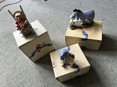 Buy Pooh And Friends  - Eeyore- Figurines X3. Enesco, Disney.1203362,1027676,1027702 • 20£