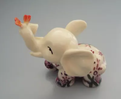 Buy Old Tupton Ware Elephant Lavender And Butterfly Figurine *New In Box* Bird • 27.23£