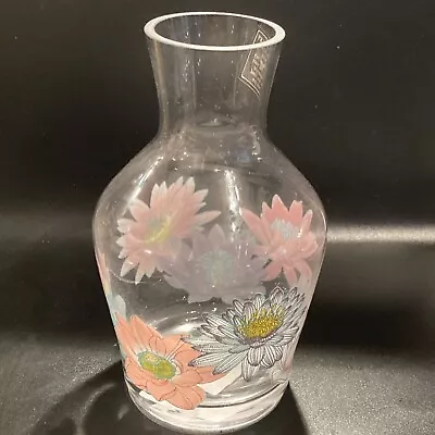Buy Laura Ashley Glass Water Lilly Carafe Vase • 20£