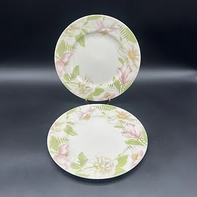 Buy 2 Royal Stafford Poetry Dinner Plates Fine Earthenware 11  Floral Spring England • 26.56£