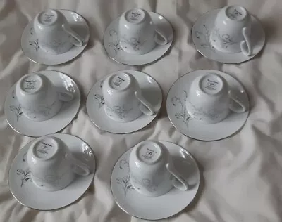 Buy Paragon 8 Tea Cups And Saucers. • 9.99£