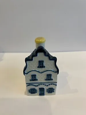 Buy KLM Bols Blue Delft Miniature House - Number. 1. Empty. • 15£