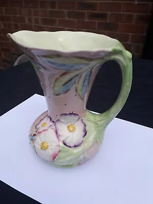 Buy James Kent Ltd Pottery Jug Model No 2974 Floral Decoration Approx 8 Inches High. • 19.99£