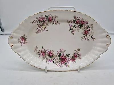 Buy Beautiful Vintage Royal Albert Lavender Rose Fine Bone China Oval Dish • 9.99£