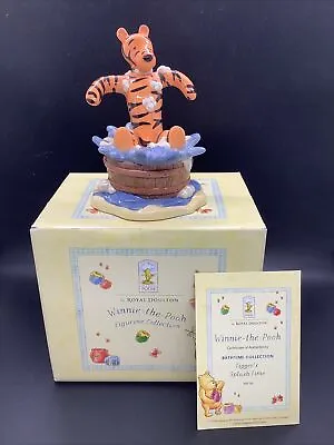 Buy Disney Royal Doulton Winnie The Pooh Figurine Collection Tiggers Splash Time • 33.95£