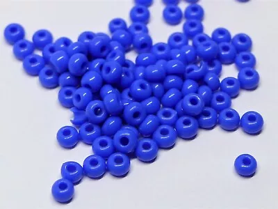 Buy 20 (g) 8/0 PRECIOSA CZECH GLASS ROUND ROCCAILLE SEED BEADS - 65 COLOURS  • 1.69£