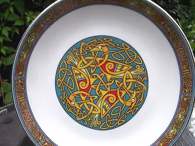 Buy Irish Celtic Knot & Interconnected Bird Design Decorative Ceramic Plate • 8.08£