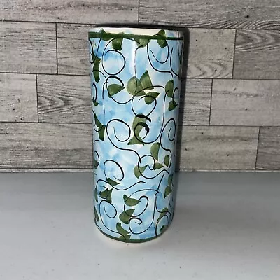 Buy Mexican Talavera Pottery ~ Hand Painted Vase/Tumbler 7  Tall - New • 27.92£