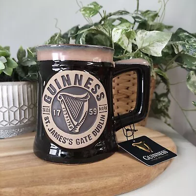 Buy Guinness - Label Pottery Mug • 16.99£